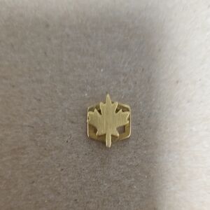KEEP Collective Gold Maple Leaf Charm